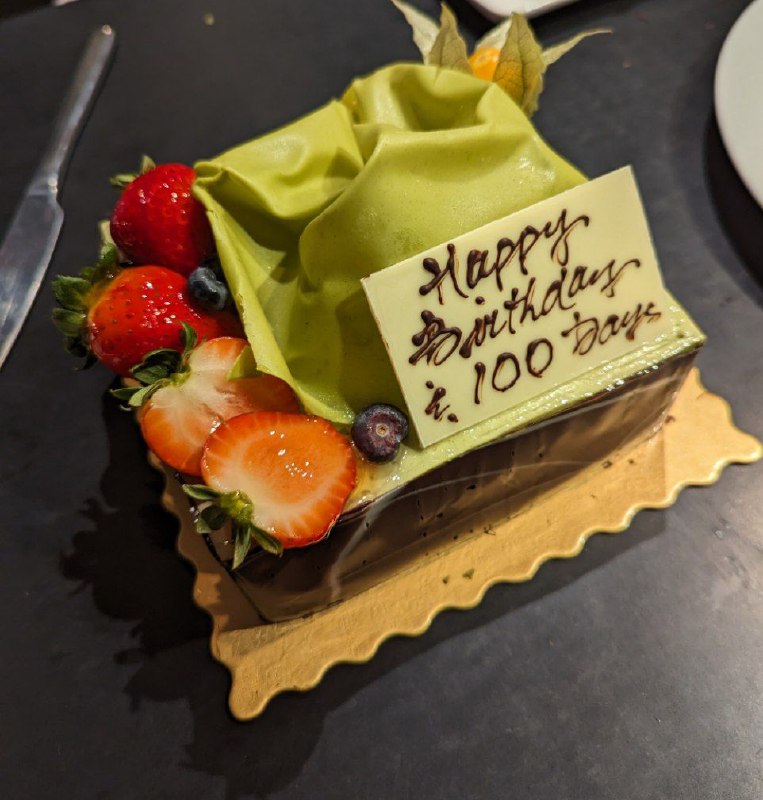 Happy 100 Days, my little girl!💯🎂